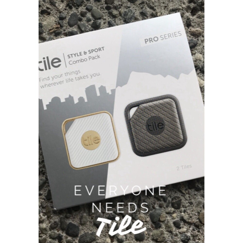 Tile Smart Trackers - Pack of 2 - NEW